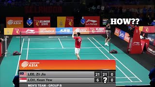 Lee Zii Jia vs Loh Kean Yew  Badminton 2022 [upl. by Bret]