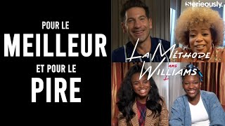 ☯ LA MÉTHODE WILLIAMS  Linterview MeilleurPire de Jon Bernthal et du casting [upl. by Werd]