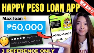 LEGIT DAW ITONG BAGO🔥HAPPY PESO LOAN HONEST REVIEW✅LOAN ₱2000₱50000 [upl. by Alrrats]