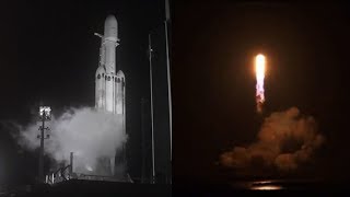 First Falcon Heavy Night Launch [upl. by Eeimaj]