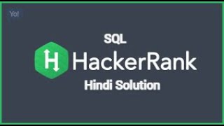 Hackerrank Occupations Solution  Hackerrank Occupations Solution Hindi [upl. by Shurlocke282]