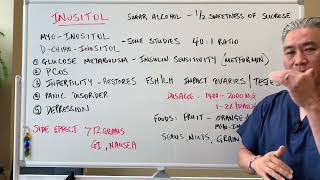 INOSITOLImpact on Hormones and Blood Sugar [upl. by Haral274]