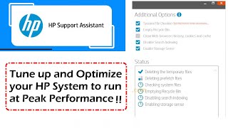 Tune Up and Optimize your HP Laptop or a Desktop to Run at Peak Performance pcguide4u [upl. by Xylia]