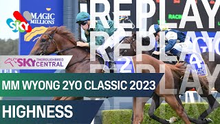 Highness wins the 2023 Magic Millions Wyong 2YO Classic [upl. by Davita]