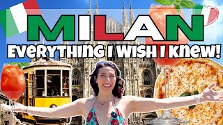 29 Things to Know Before Visiting Milan  First Trip to Milan [upl. by Lyrehs]