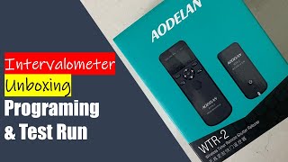 Aodelan Intervalometer Programing amp Review [upl. by Filbert]