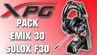 XPG EMIX H30SOLOX F30  UN CASQUE PC 71 SURPRENANT [upl. by Ardeid]