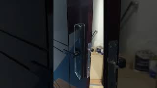 SmartX Fingerprint Door Lock TTLock  Sciener App  6 Unlock Options Model 718TT installed today [upl. by Cristabel913]