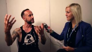 Interview with Behemoths Nergal  Getaway Rock Festival 2013 [upl. by Aihsenet575]