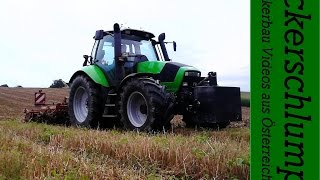 DeutzFahr TTV 610 und Fendt 714 mit Horsch Terrano FX 3 [upl. by Minardi]