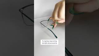 How To Keep Your Glasses From Sliding Off Your Nose  Shorts  Lenskart [upl. by Christabel225]