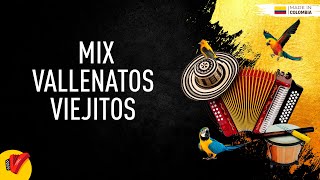 Mix Vallenatos Viejitos Video Letras  Sentir Vallenato [upl. by Lucila]