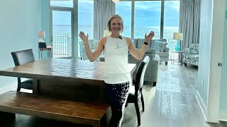 Waterscape A500 Video Tour Best Rated Front Row Beachfront Condo Rental Fort Walton Beach Florida [upl. by Stila]