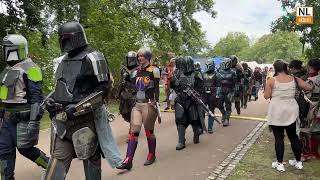 501st Legion  German Garrison auf dem Elbenwald Festival 2023 in Cottbus [upl. by Server495]