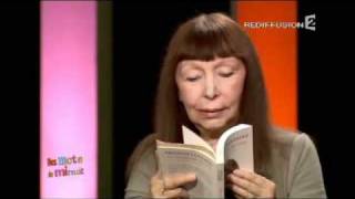 Brigitte Fontaine  Des mots de minuit Partie 1 sur 3 [upl. by Erlond]