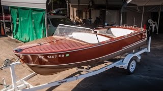 1967 Tollycraft Sportabout running [upl. by Epperson]