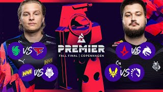 BLAST Fall Final 2024 Day 2 Falcons vs FaZe NAVI vs G2 Astralis vs Spirit Vitality vs Liquid [upl. by Yelah410]