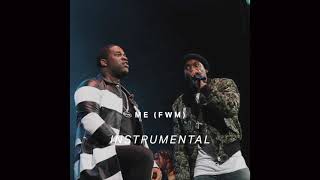 Meek Mill  Me FWM ft AAP Ferg Instrumental [upl. by Nerti]