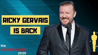 Ricky Gervais to Host Golden Globe 2020 [upl. by Perkin569]