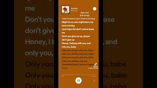 Steve Lacy  Dark Red Lyrics [upl. by Laamak]