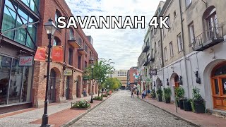 Savannah 4K  Scenic Drive in Historic District [upl. by Woodruff875]