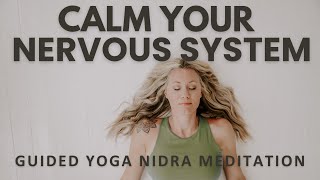 10 Minute Morning Yoga Nidra Meditaiton for a Calm Nervous System [upl. by Kcirdet]