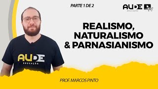 Realismo Naturalismo e Parnasianismo  Literatura  Prof Marcos Pinto Parte 1 de 2 [upl. by Carnay]