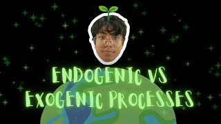 ENDOGENIC VS EXOGENIC PROCESSES  EARTH SCI X EMP TECH PETA [upl. by Pulchi]