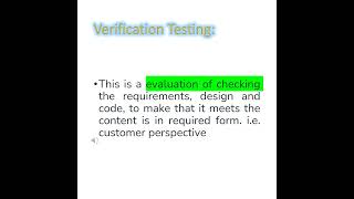 Verification Testing  Testing  Tutorial  Testing Labs A to Z Shorts2 [upl. by Erinna]