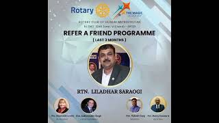 Celebrating Rtn Liladhar Saraogi Quarterly Appreciation Award Winner [upl. by Ahab]