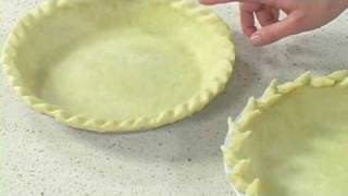 How to Crimp Decorative Pie Crusts [upl. by Heimer]