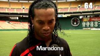 90 Seconds with Ronaldinho [upl. by Tarrsus]