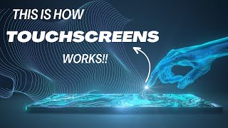 how does touch screen works Resistive Vs Capacitive [upl. by Desma]