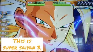 SUPER SAIYAN 3 vs SUPER SAIYAN 4 Dragon Ball Heroes Friend Battle 31 [upl. by Merrily895]