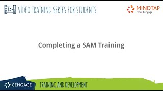 SAM App Completing a SAM Training [upl. by Ardnazxela]