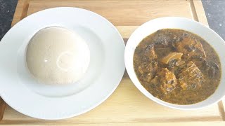 How to make Cauliflower FuFu Healthy Low Carb Keto Friendly Fufu Recipe [upl. by Eenyaj14]