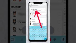 Snapchat par group kaise banaye 😱 How to Create Group on Snapchat 2024  shorts [upl. by Elak]