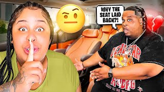 Having The Seat All The Way Back Prank On BOYFRIEND [upl. by Meekahs]