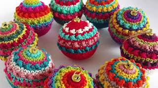 100 Hermosos Apliques de Navidad a Crochet [upl. by Frick]