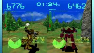 Armored Core Master of Arena PS1 1 Geren Gets Really Mad [upl. by Hortensa]