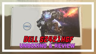 Dell S2421HGF Gaming Monitor Review  The Best 144hz Monitor Under 200  3 Minute Reviews [upl. by Olram879]