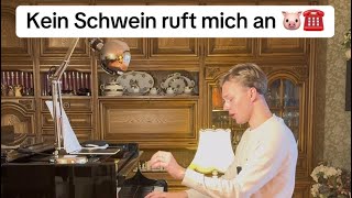 Max Raabe  Kein Schwein ruft mich an [upl. by Anaujnas]