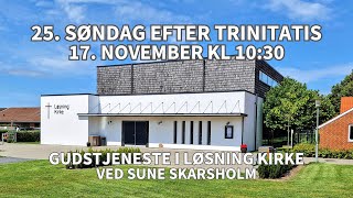 Gudstjeneste 17 november kl 1030 vSune Skarsholm [upl. by Iover924]