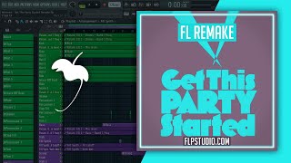 Westend  Get this party started FL Studio Template [upl. by Aikcin734]