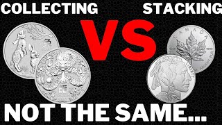 Collecting Silver VS Stacking Silver [upl. by Viola]