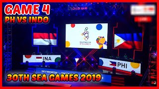 Grand Finals Game 4  PH vs INDO  SEA Games 2019  Mobile Legends  MLBB [upl. by Oniger]