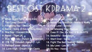 Best Korean Drama Soundtrack Part 2  Soundtrack Drama Korea Terbaik Part 2 [upl. by Mclyman513]