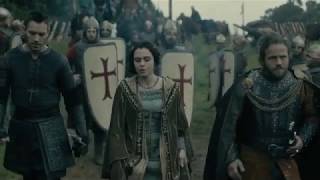 Vikings S05 E02 King Aethelwulf meets Bishop Heahmund [upl. by Nottus]