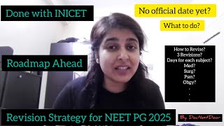 REVISION STRATEGY FOR NEET PG 2025  How to give multiple revisions of all 19 subjects neetpg mdms [upl. by Nats]