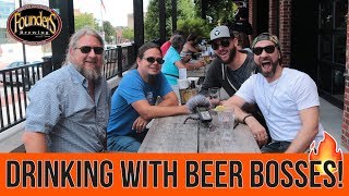 BarrelAged Beer Bosses with Dave and Jeremy Founders Brewing Co​  Beer amp Other Shhh Podcast 58 [upl. by Idnek824]